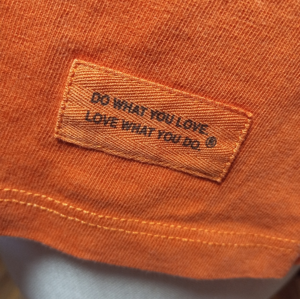 Life is Good vintage orange xxxl long sleeve - Picture 3 of 5